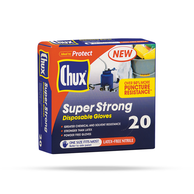 Chux® Super Strong Disposable Gloves 20 Pack Chux